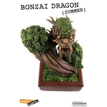 Bonsai Dragon Statue Summer 25 cm